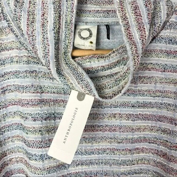 Anthropologie Akemi + Kin Nuby Sleeveless Mock Neck Mini Dress M - Picture 7 of 7